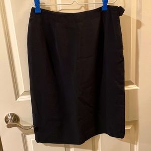 Black business skirt